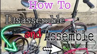 How To Fully Disassemble And Assemble A Folding Bike Using Proper Tools / Trinx Dolphin 1.0