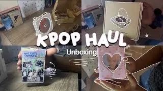 Kpop Unboxing (first video!!) | mini photo album, illit lomo photocards, CD player