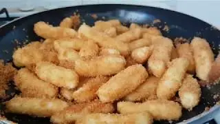 How to make potato dumplings with breadcrumbs.