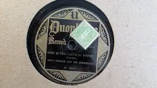 Why Is The Bacon So Tough, Bert Firman and His Orch (Duophone Records)