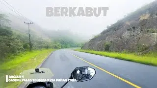 BERKABUT, MENURUN DAN TITIK LONGSOR ADA di JALINSUM TARUTUNG | TO MEDAN VIA DANAU TOBA [4]