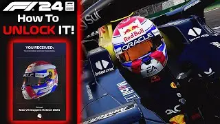 How To Unlock MAX VERSTAPPEN'S 2024 HELMET! | F1 24