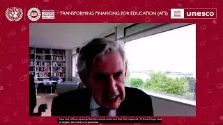 Education Commission Chair, Gordon Brown at the Transforming Education Pre-Summit