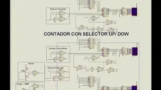 CONTADOR UP DOWN PARTE 3 FINAL   74LS193