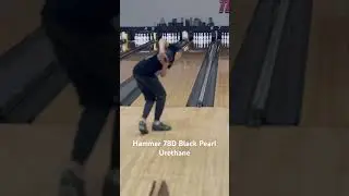 @HammerBowling 78D Black Pearl Urethane on 35ft Cheetah Pattern