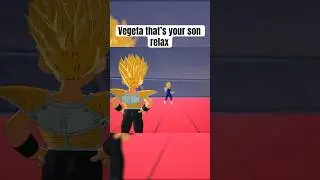 Маджин Вегета Кид Транк Скрытое Взаимодействие Sparking Zero #аниме #sparkingzero #dragonball