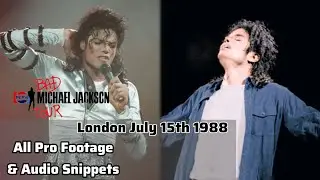 Michael Jackson - Bad Tour Live In London (July 15th 1988) | Pro Footage & Audio