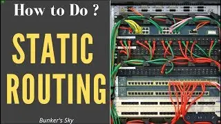 how to do static routing ? ( hindi )