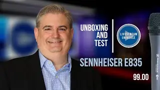 Sennheiser e835 Mic Unboxing and Test