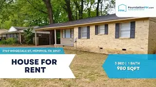 3969 Ridgedale St, Memphis, TN 38127 &mdash; FoundationPM.com Presents a Bright, Upgraded Rental Gem!
