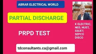 PRPD- PHASE RESOLVED PARTIAL DISCHARGE TEST