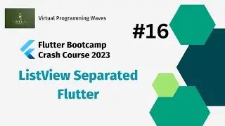 Listview.separated flutter example in Flutter in Hindi