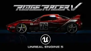 RIDGE RACER V : Remake | Rivelta Mercurio |  Unreal Engine 5 | リッジレーサーV ： リメイク | 4K