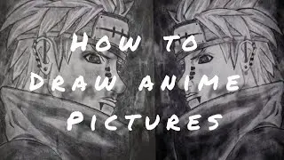 How to draw anime picture | How to draw from mobile phone |#av_vlogsnest #drawing #sketching #anime