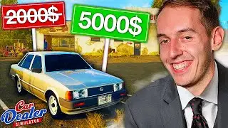 ST&Aacute;Č&Iacute;M KILOMETRY = PROFIT! 🤣 | Car Dealer Simulator