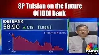SP Tulsian on the Future of IDBI Bank | CNBC TV18