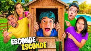 ESCONDE ESCONDE EXTREMO NA CH&Aacute;CARA DE F&Eacute;RIAS 