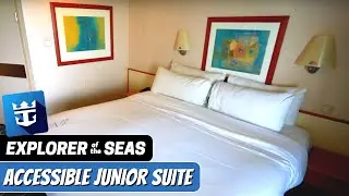 Explorer of the Seas | Accessible Junior Suite Tour & Review 4K Royal Caribbean