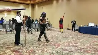 HEMA Conference Tournament: Warriors of Ash display Historical European Martial Arts