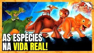 OS DINOSSAUROS de EM BUSCA DO VALE ENCANTADO!