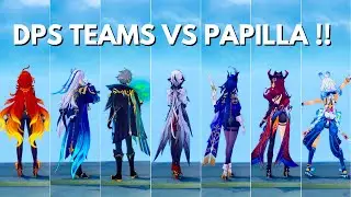 10 INSANE DPS Teams For Abyss | Abyss Papilla Showcase [Genshin Impact]