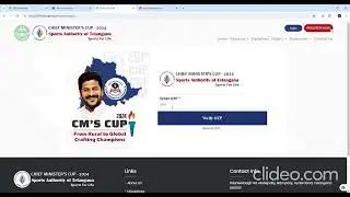 CM'S Cup registration process