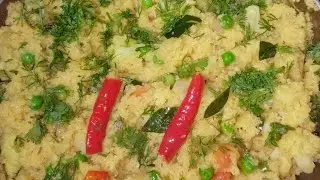 How to make veg fried upma 