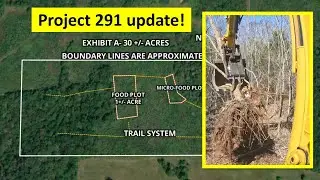 Project 291 CAB TIME WITH CURTIS! Major Changes to 30-Acre Parcel!