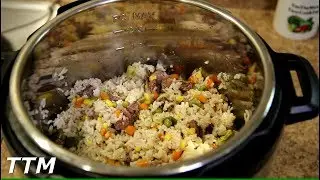 EASY Beef and Rice Instant Pot Recipe