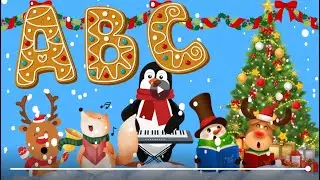 Christmas ABC Song 🎄 | Learn the Alphabet with Holiday Cheer! 🎅✨ | Rizz Bee TV