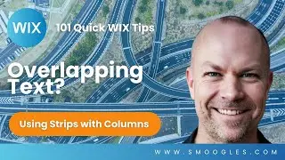 Is your text overlapping on your Wix website?