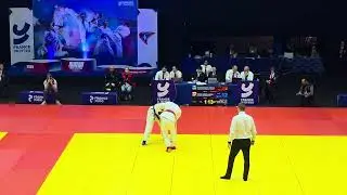 Aarón Gómez Jiu Jitsu 3° cte lucha -77 Paris 2025.