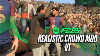 FC 25 REALISTIC CROWD MOD V1 - Dynamic Attendance, Weather Effects & More! | TU21