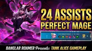 Unkillable Tank Alice! 24 Assists | BANGLAR ROAMER Gameplay @BANGLARROAMER 