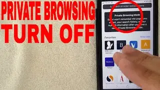 ✅  How To Turn Off Private Browsing On iPhone 🔴