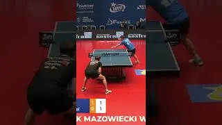 Poetry in motion... Miłosz Redzimski Vs Samuel Kulczycki Pt.1 #tabletennis  #pingpong #superliga