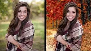 Tutorial Photoshop CS6 - Cut out pic & change background (mask tool)