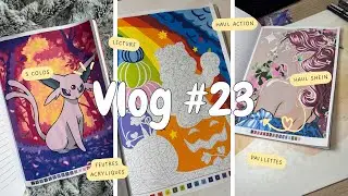 🎨 VLOG 23 - Haul, paillettes, colo et lecture ✨