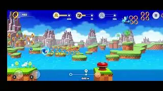 Я sonic и я прошёл этот уровень