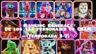 Ranking General Delos 127 Personajes De QELM Temporada (1-7)