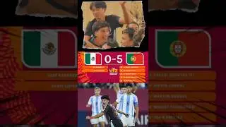 M&eacute;xico 0-5 Portugal mundial sub 17. #seleccionmexicana #soccer #futbolmexicano #futbol