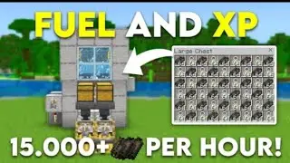Best kelp XP Farm in Minecraft Bedrock 1.21! 