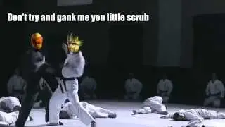 Trying to gank a Lee Sin