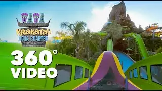 360 Video: Krakatau Aqua Coaster | Volcano Bay