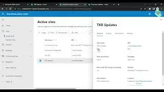 How to change the link of SharePoint site | In Hindi