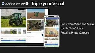 🚜 Enhance your Ag Clearing Sales Auction Streaming - Webtron Clearing Sales Auction Software
