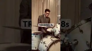 Trading 8s on Cherokee #jazz #swing #drums #drumsolo #drumset