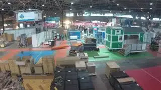 Eurobois 2020 : Time-lapse du montage du salon