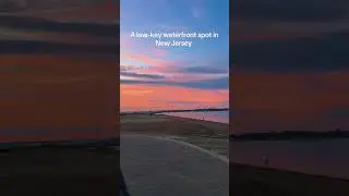 📍Raritan Bay Waterfront Park, New Jersey #newjersey #njspots #njtravel
