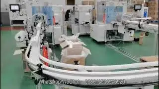 Fully auto plastic cup packing line online with WM thermoforming machine